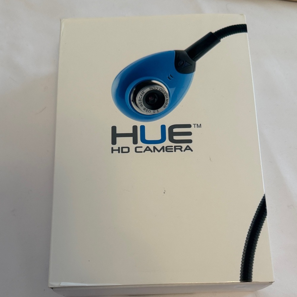 HUE Blue HD Webcam with Flexible Neck